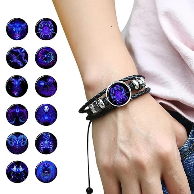 Navohm AstroBands- Leather Bracelet For Every Soul Under the Stars