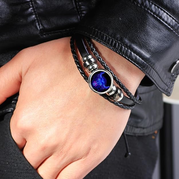 Navohm AstroBands- Leather Bracelet For Every Soul Under the Stars